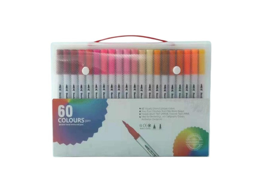 Canetinha 60 cores 001-60