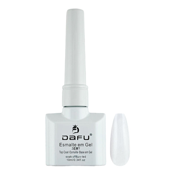 Esmalte em Gel 3 em 1 - base - esmalte - top - 10ml - DF-ONE40