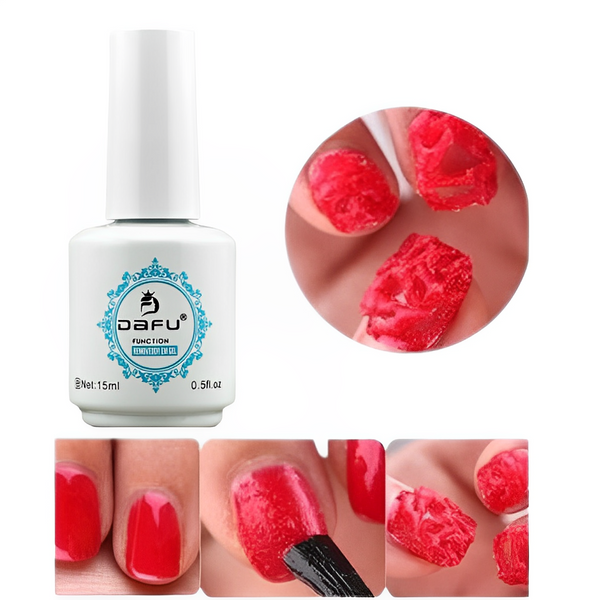 Removedor De Esmalte Em Gel Dafu - Box com 6 unidades