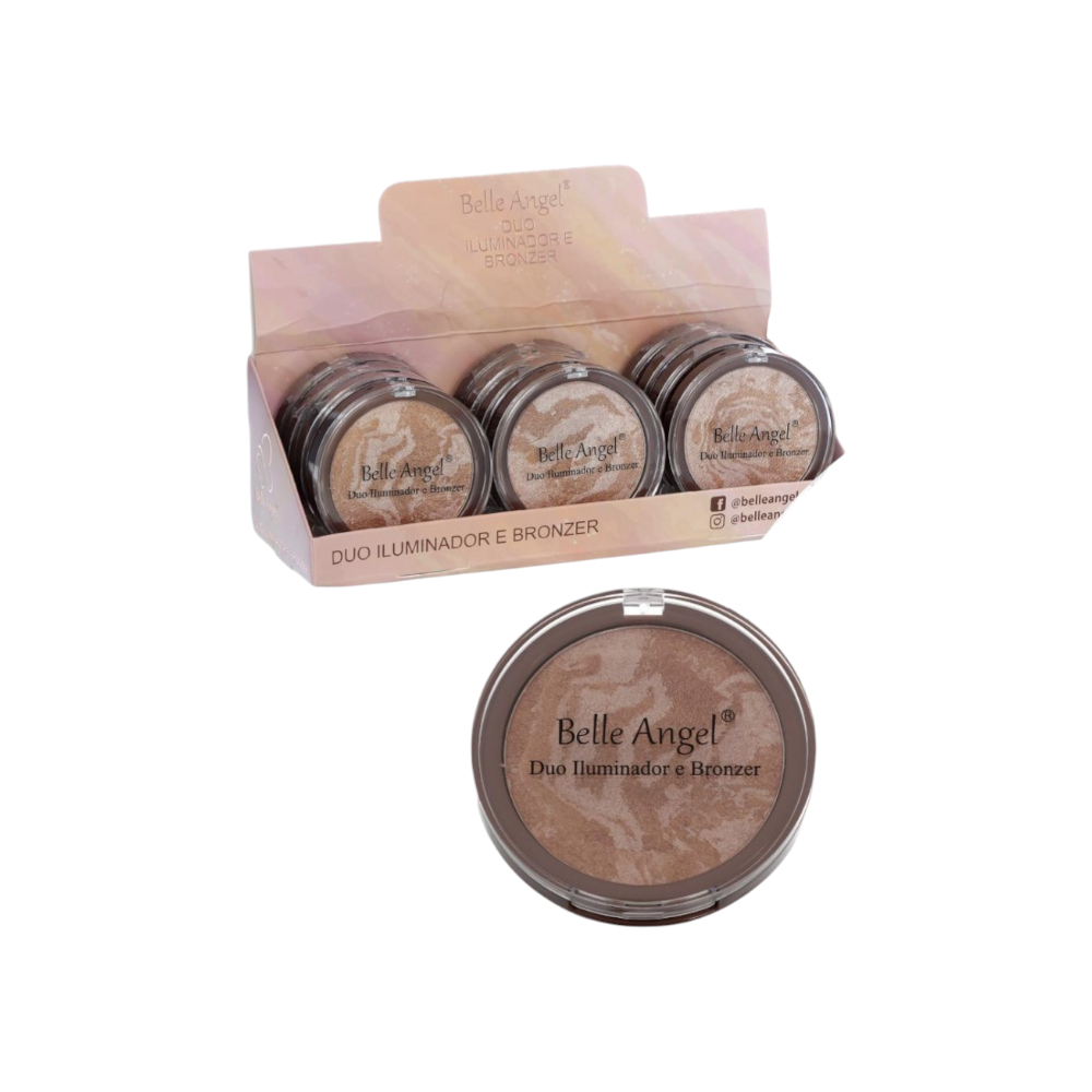 ILUMINADOR E BRONZER BELLE ANGEL -B025