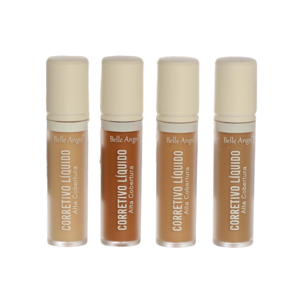 CORRETIVO LIQUIDO ALTA COBERTURA BELLE ANGEL -B100-1