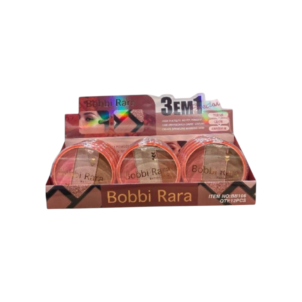 Sombra 3 em 1 bobbi rara -BB106