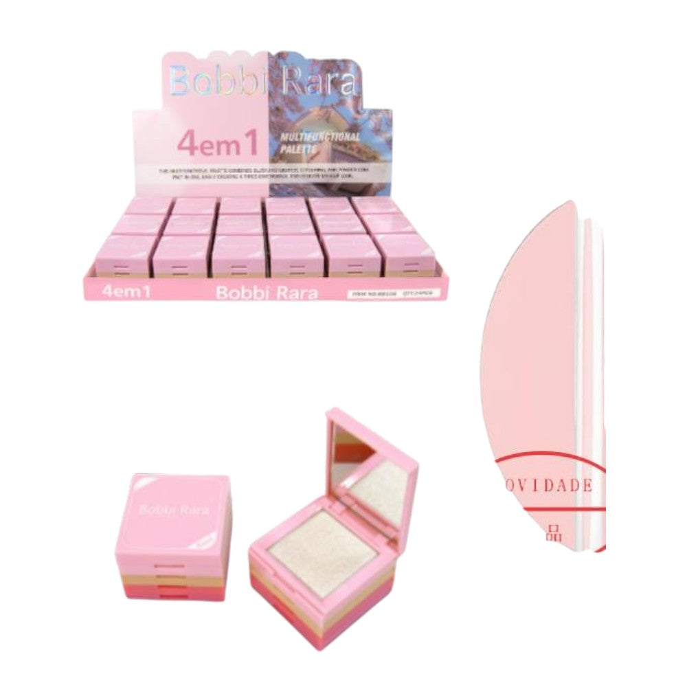 KIT DE 4 EM 1 PALETTE BOBBI RARA BB108