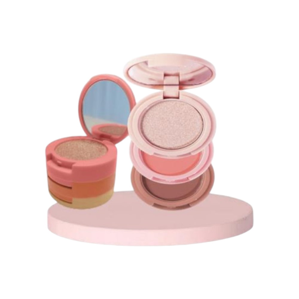 KIT BLUSH ILUMINADOR E CONTORNO BOBBI RARA BR-53B-64