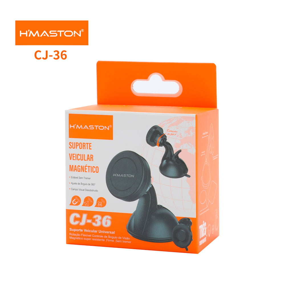 Suporte Veicular Magnético para Celular CJ-36 - 1 unidade