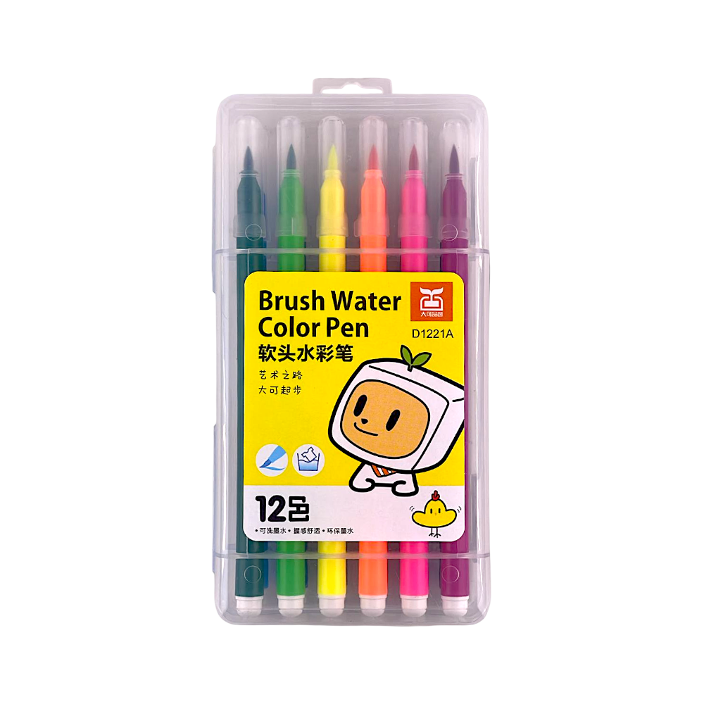 Caneta Hidrografia (12 cores) - D1221A-12