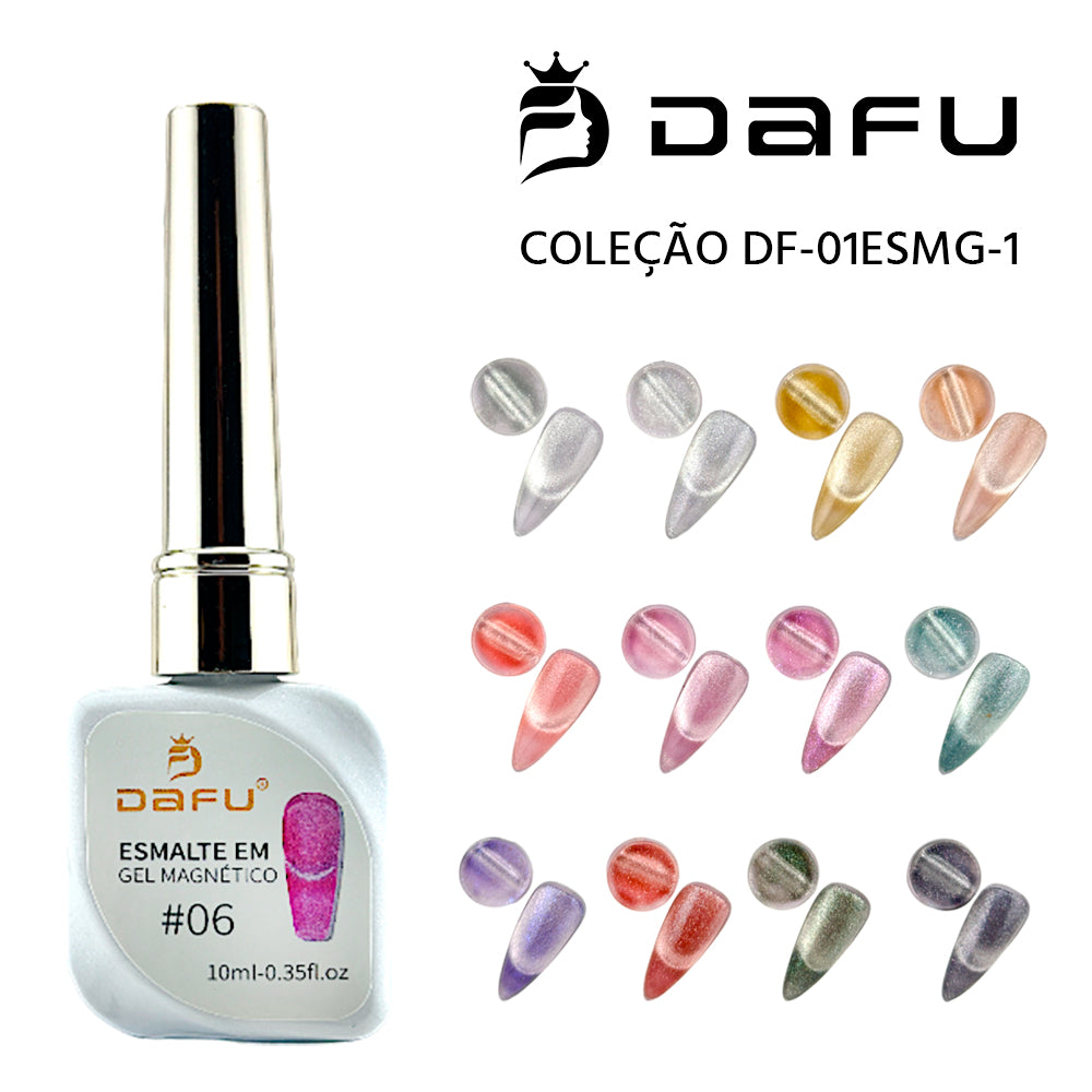 Esmalte em Gel Magnético Dafu - Box com 12 unidades ( 12 Cores )