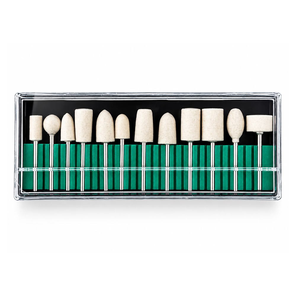 Kit Broca de Unha Esmeril + Ferro para Unha em Gel - DF-AC066006