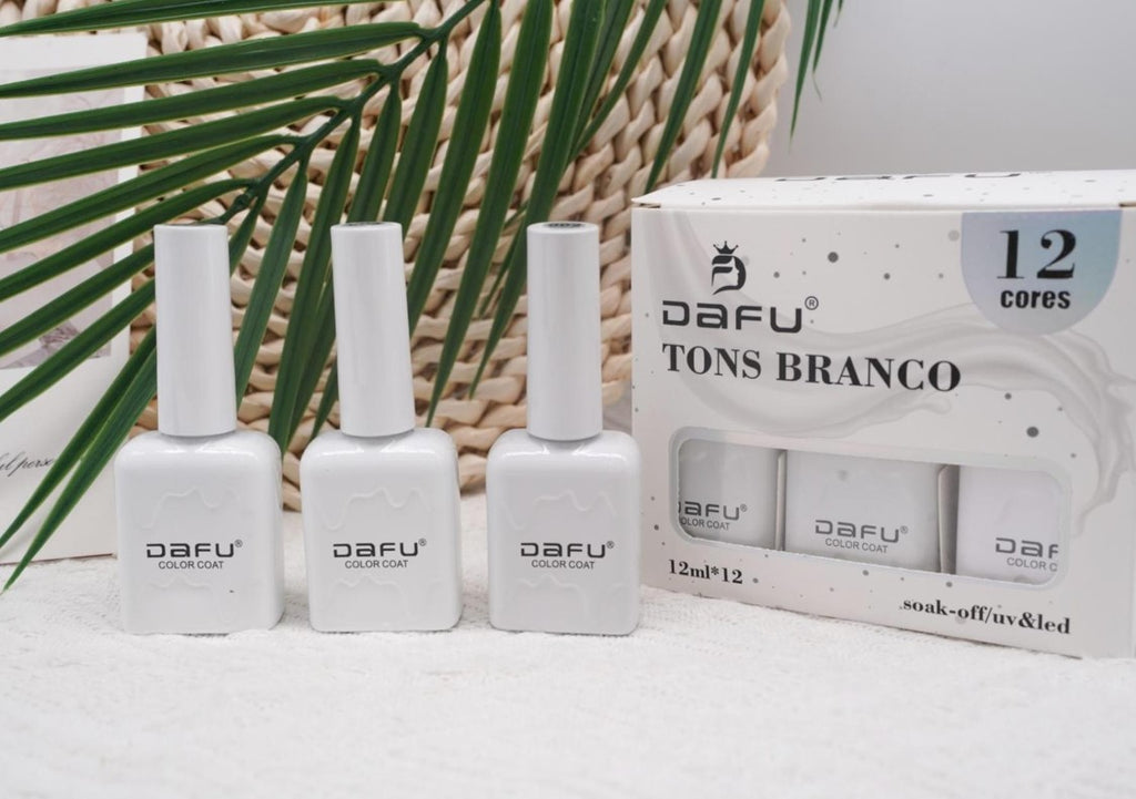 Esmalte tons brancos Dafu DF-BC04