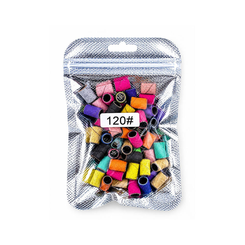 Lixa Refil Colorida Para Broca Lixadeira Elétrica de Unha 120# - DF-BL1004-120