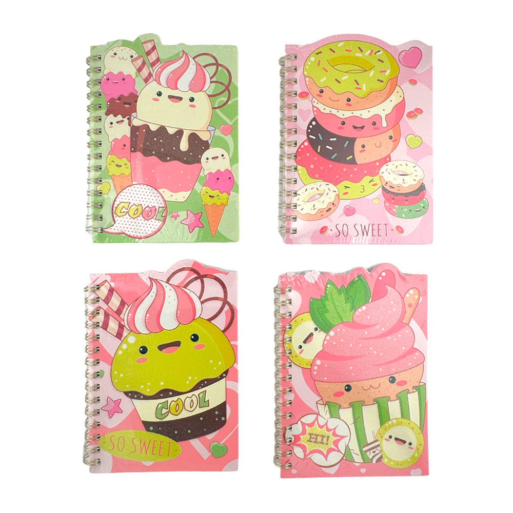 Caderno Coleção Sweet - 13,5x20,5 - 12 unidades