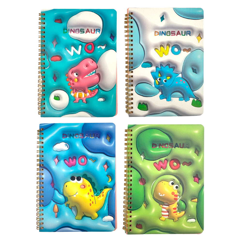 Caderno Coleção Dino - 15x20,5cm - 12 unidades