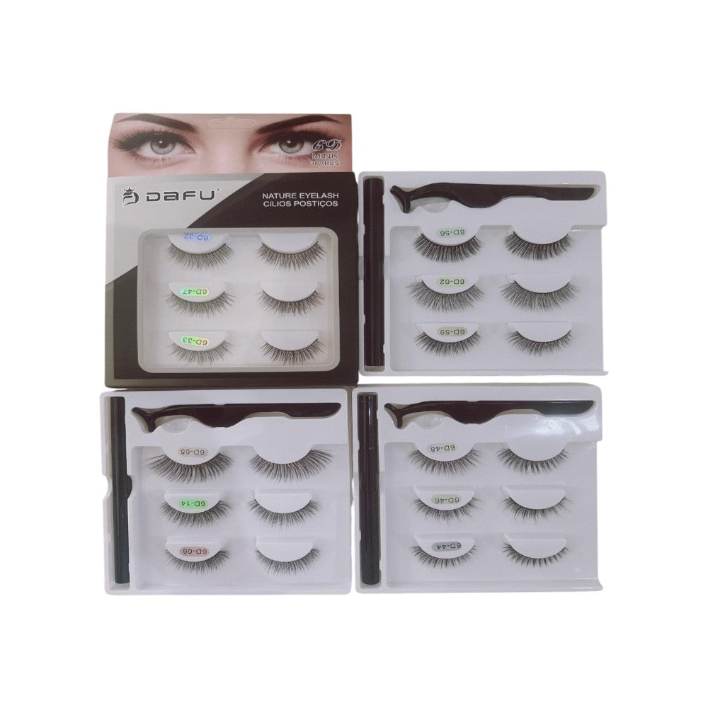 CILIOS POSTIÇOS DAFU DF-CE033047