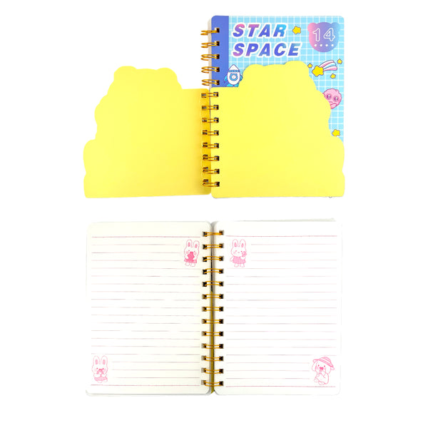 Caderno Espiral Star Space #05 - 2 modelos- 13,2x18,2cm - 16 unidades