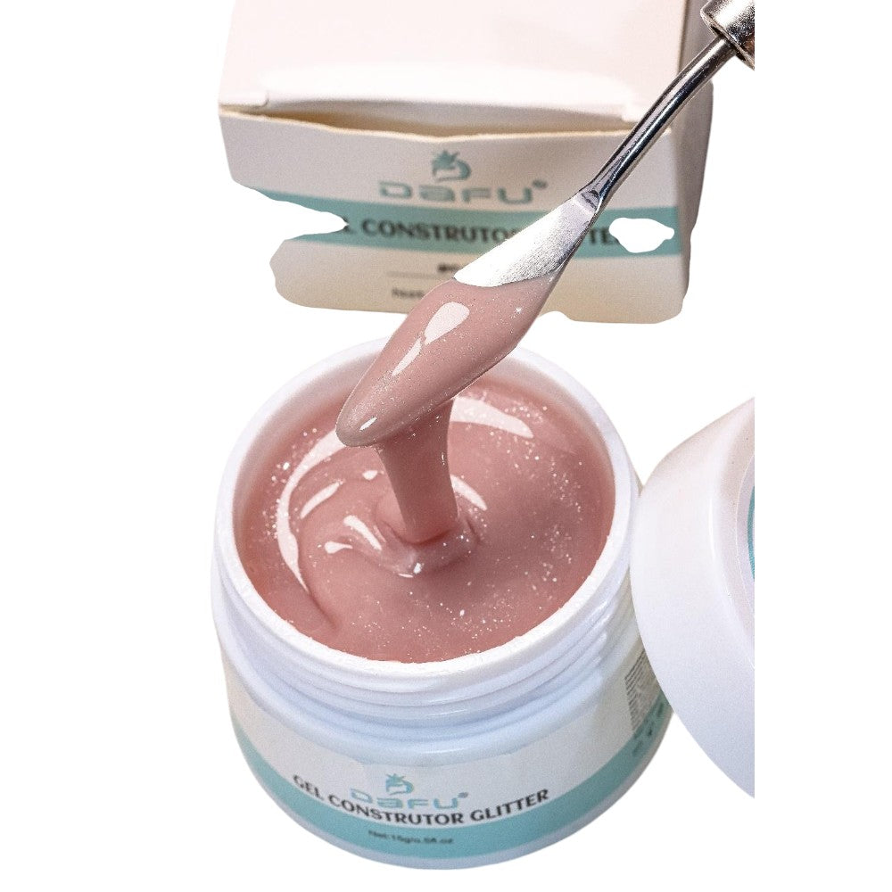 GEL CONSTTRUTOR COM GLITTER DF-GE05-G