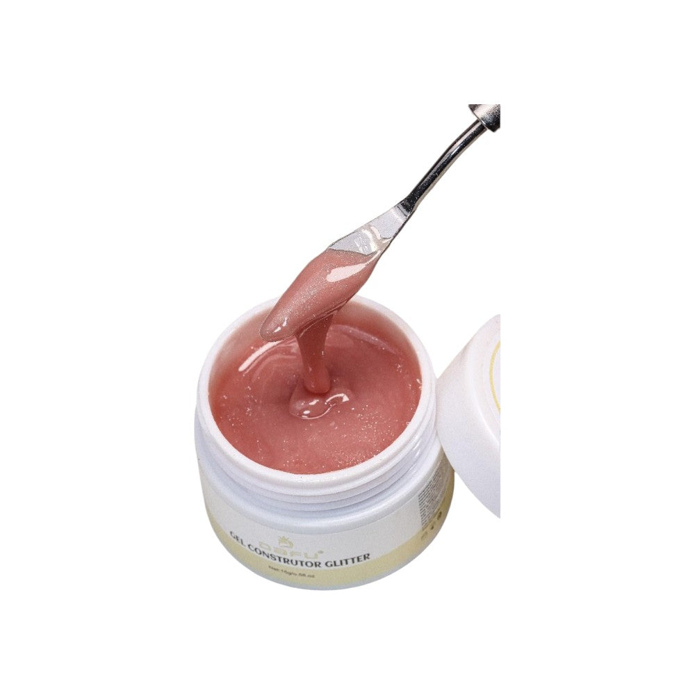 GEL CONSTRUTOR COM GLITTER DAFU DF-GE12-G