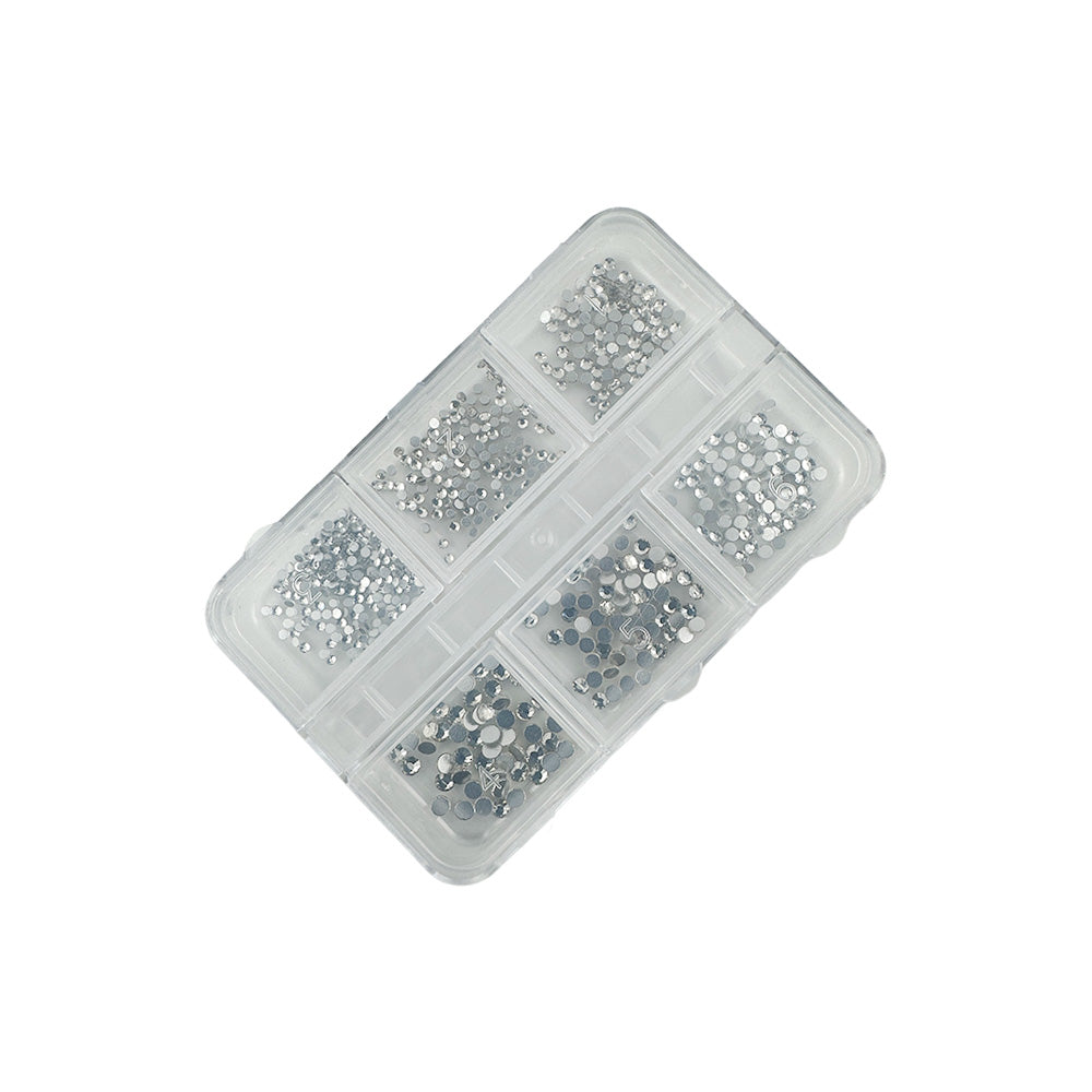 Pedraria Prata para Unha - DF-GT007020-02-01