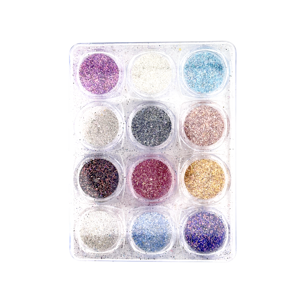 Glitter para Unhas  - 12 unidades