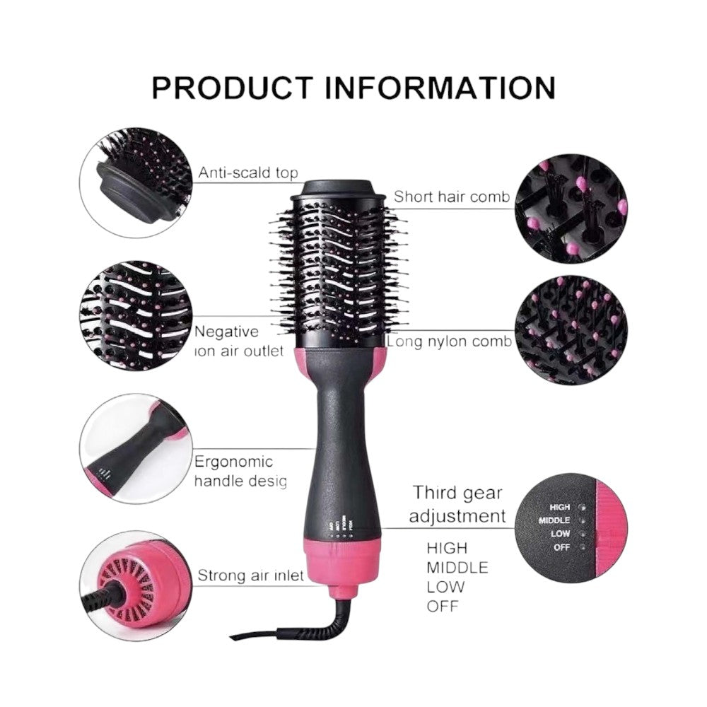 SECADOR DE CABELO MODELADOR DF-ILC008