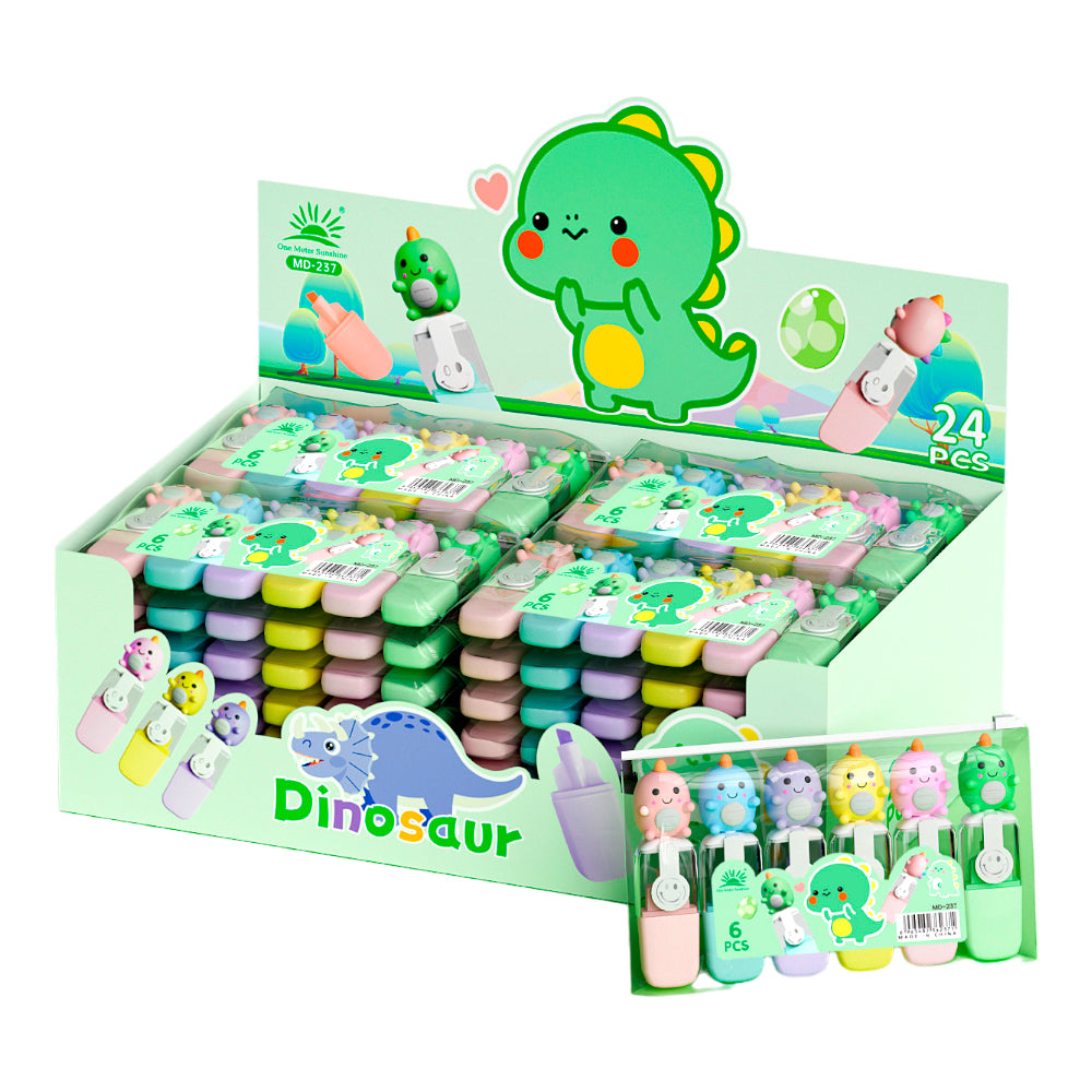 Kit Marca Texto Dinossaur -  24 Kits