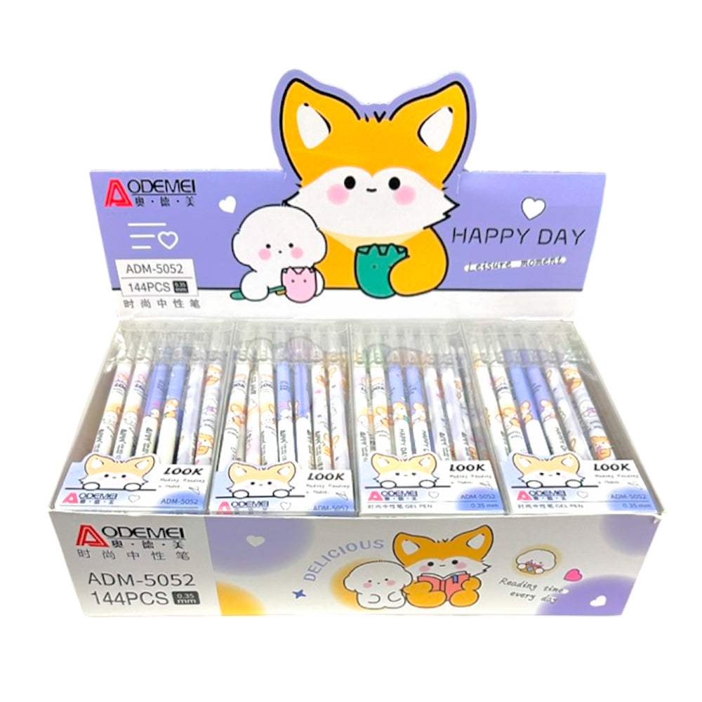 Caneta Gel Fox -12 box