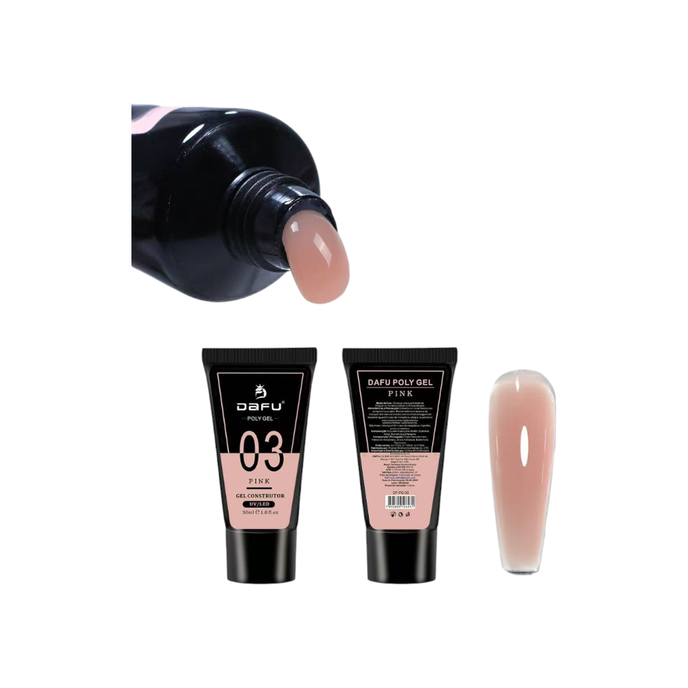 Poly gel construtor #03 pink DF-PG-03