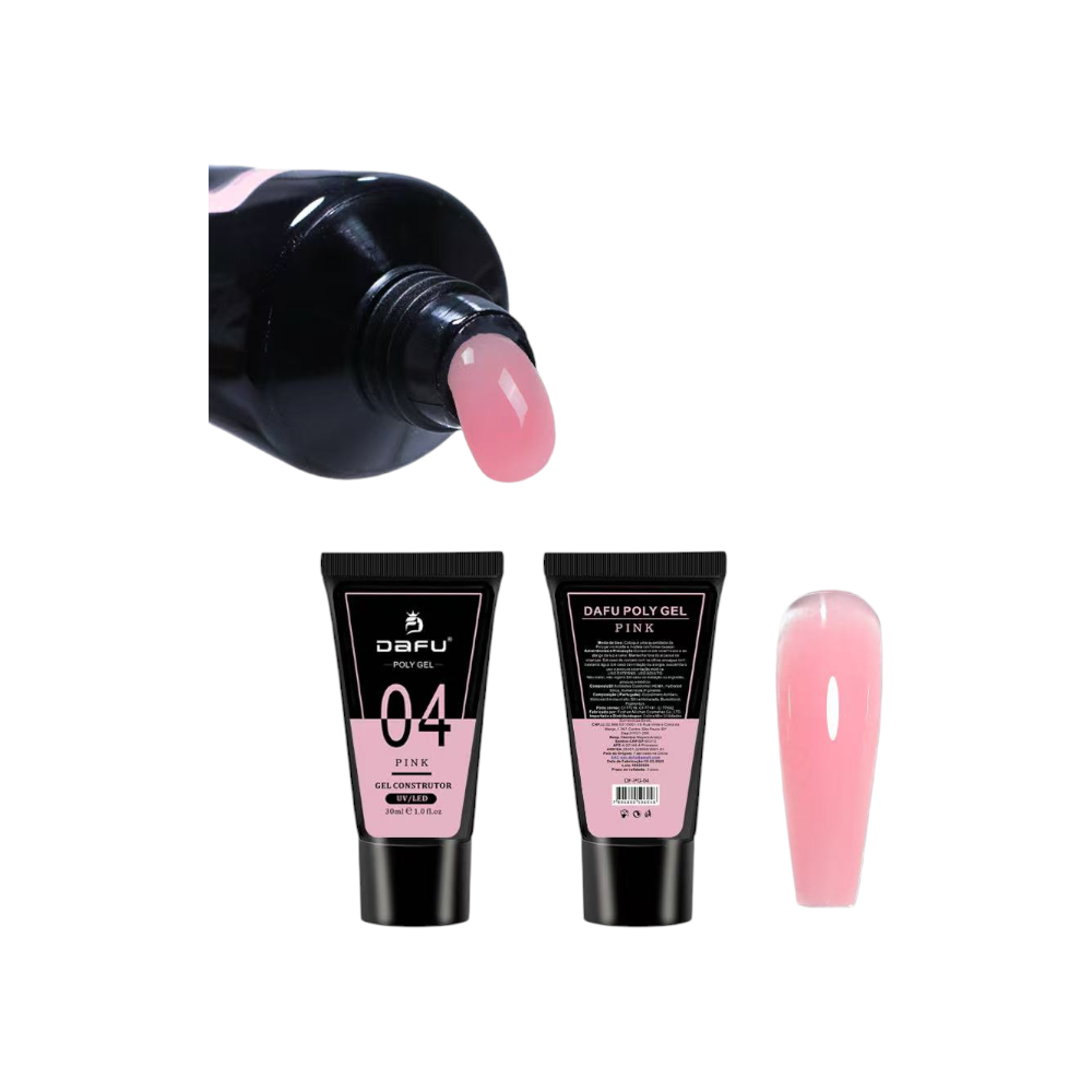 Poly gel construtor #04 pink DF-PG-04