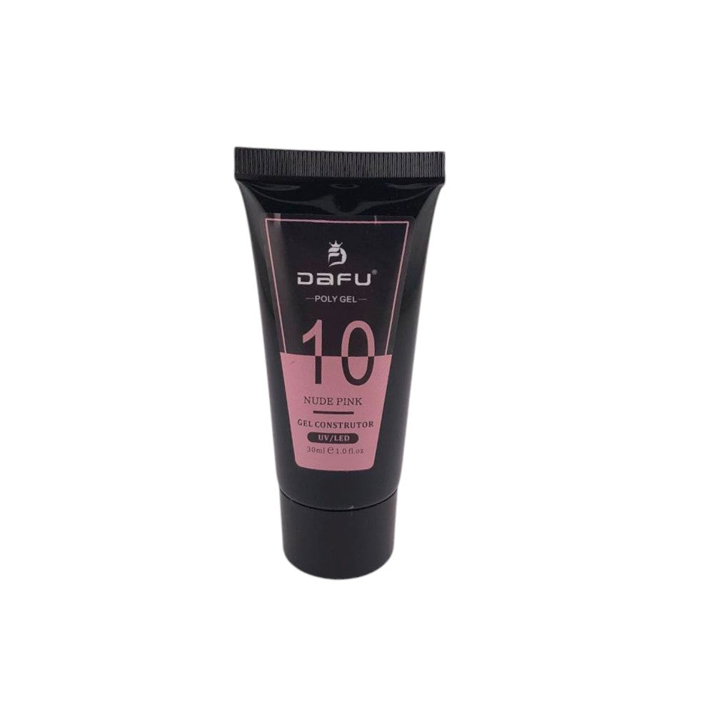 Poly gel construtor #10 nude pink DF-PG-10