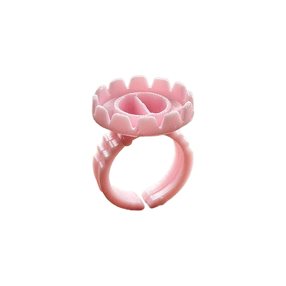 Anel de Plástico Rosa - DF-PI035008-02-02