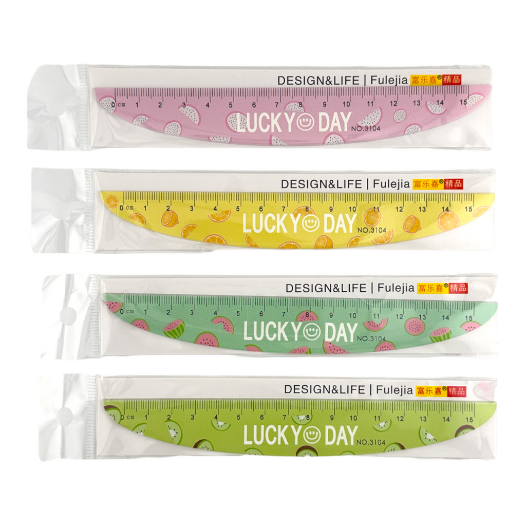 Régua Lucky Day 15cm - 36 unidades