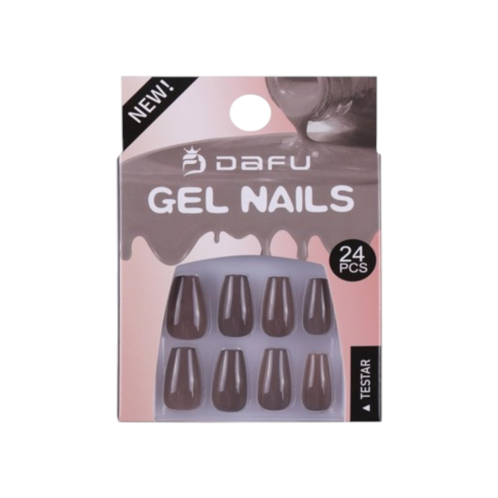Unhas Postiças Gel Nails Dafu - DF-UNPT24-22