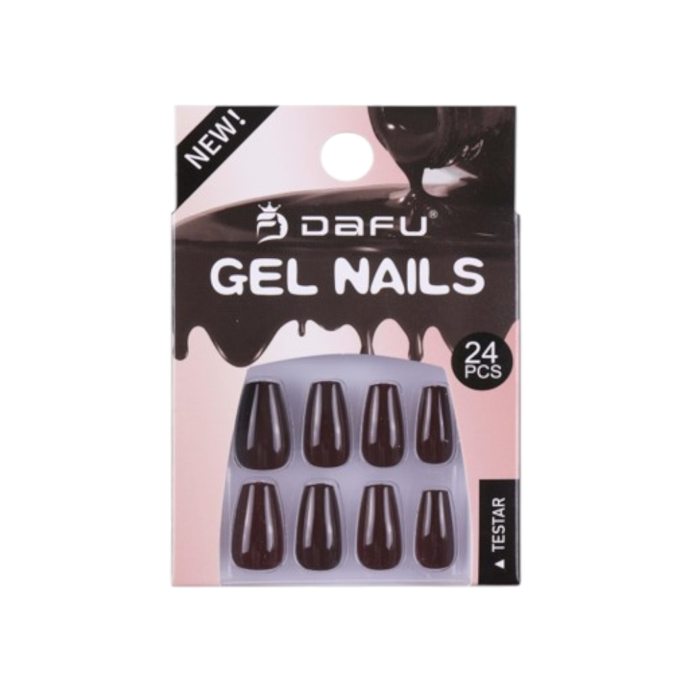 Unhas Postiças Gel Nails Dafu - DF-UNPT24-23