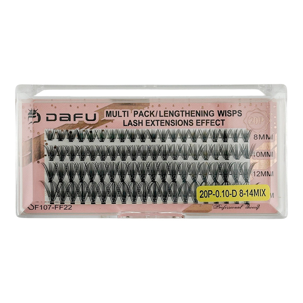 Cílios para Extensão - 20P-0.10-D-8-14MIX - DF107-FF22