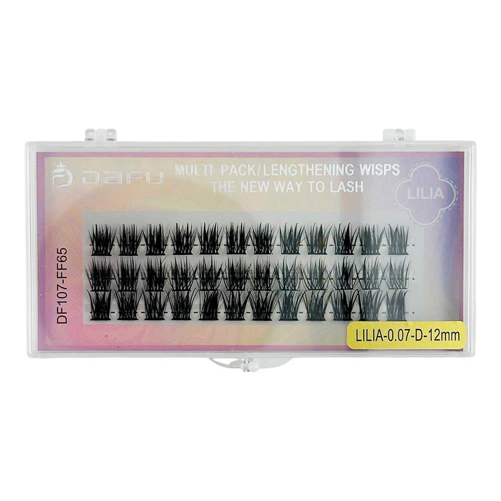 Cílios para Extensão - LILIA-0.07-D-12mm - DF107-FF65-12
