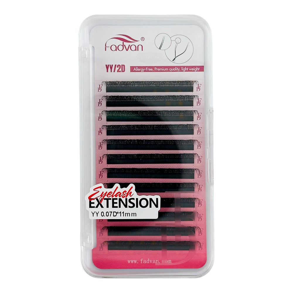 Cílios para Extensão (yy 0.07 D 11mm) - DF114-FF01-11
