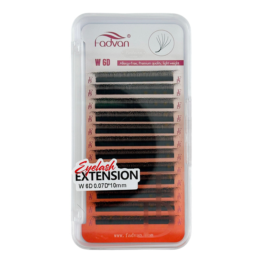 Cílios para Extensão (W 6D 0.07D 10mm) - DF114-FF07-10