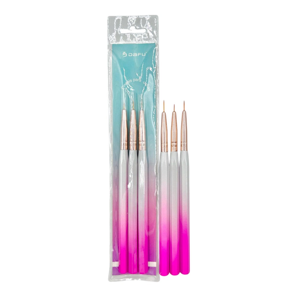 KIT PINCEL DE UNHA DF12-PU14