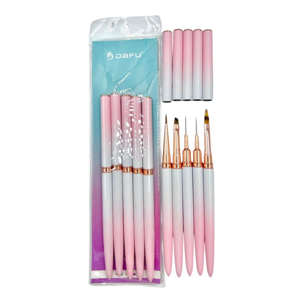 KIT PINCEL DE UNHA DF12-PU17