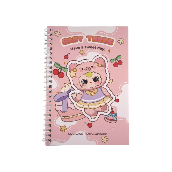 Kit 5 Cadernos Médio Dafu - DF204-CD1803-4