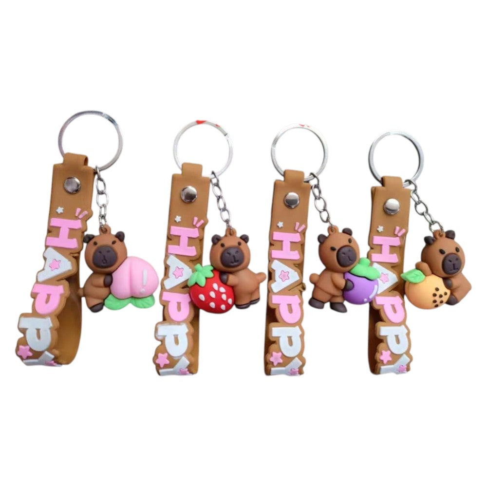 Chaveiro capivara Happy -DF312-CV1721-19