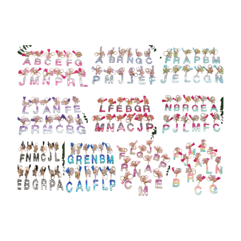 Chaveiro de Letra em Resina - DF312-CV2210-1-10