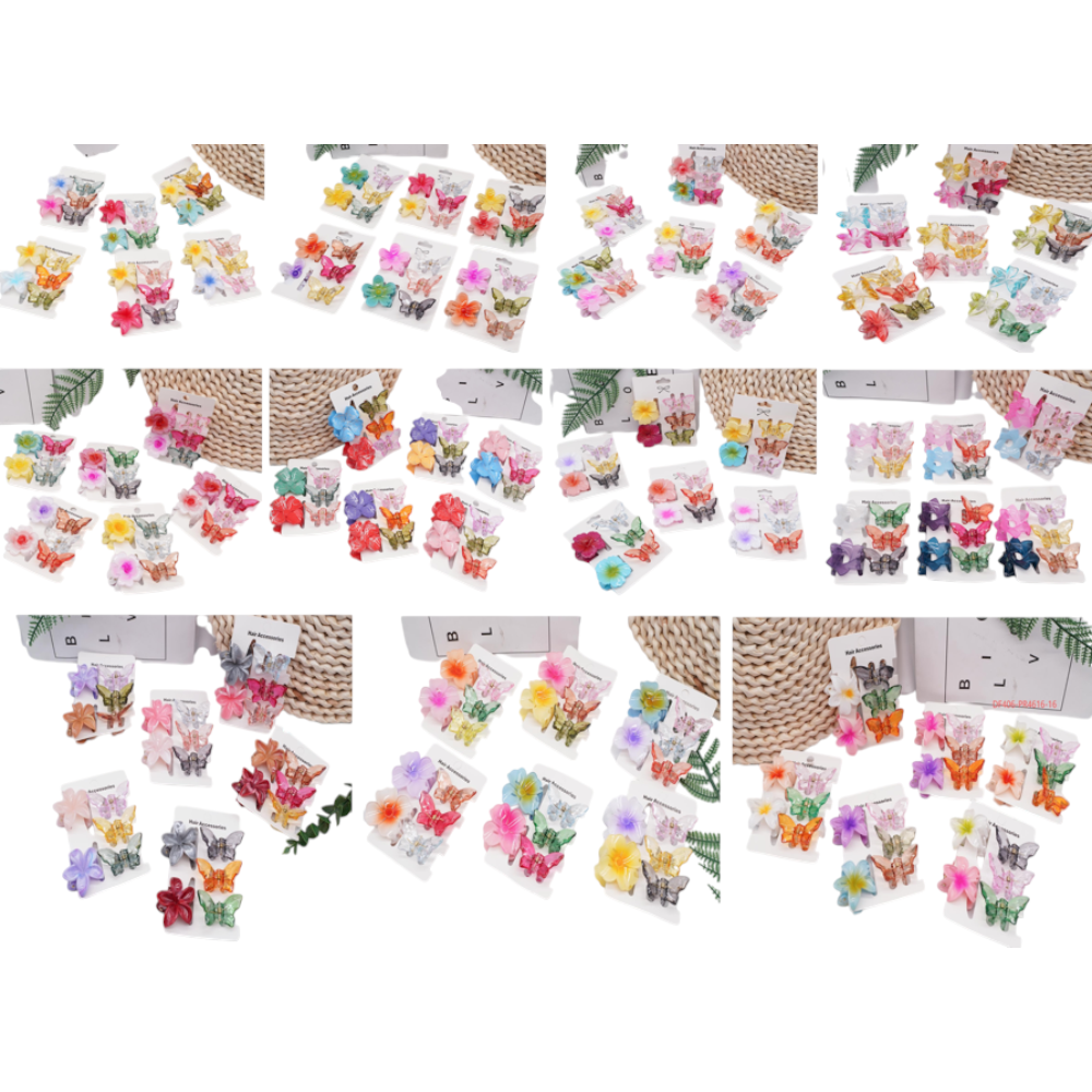 Piranha para Cabelo 11 Modelos -DF406-PR4616-1-16