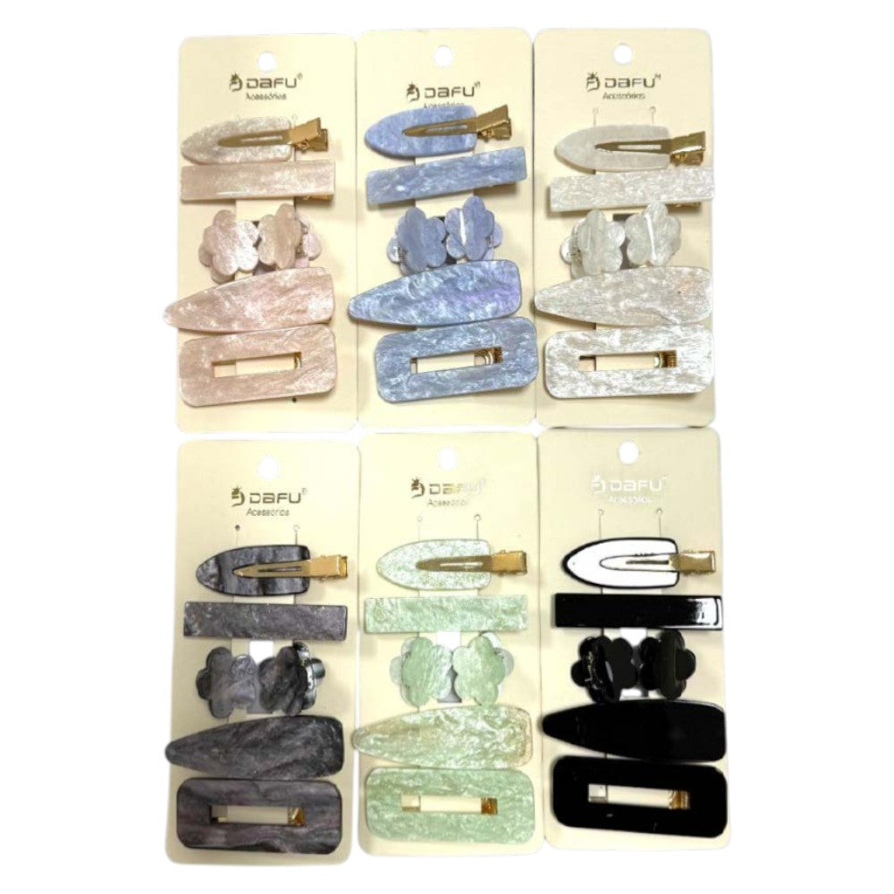 PRESILHA PARA CABELO DAFU DF408-PR3216-1