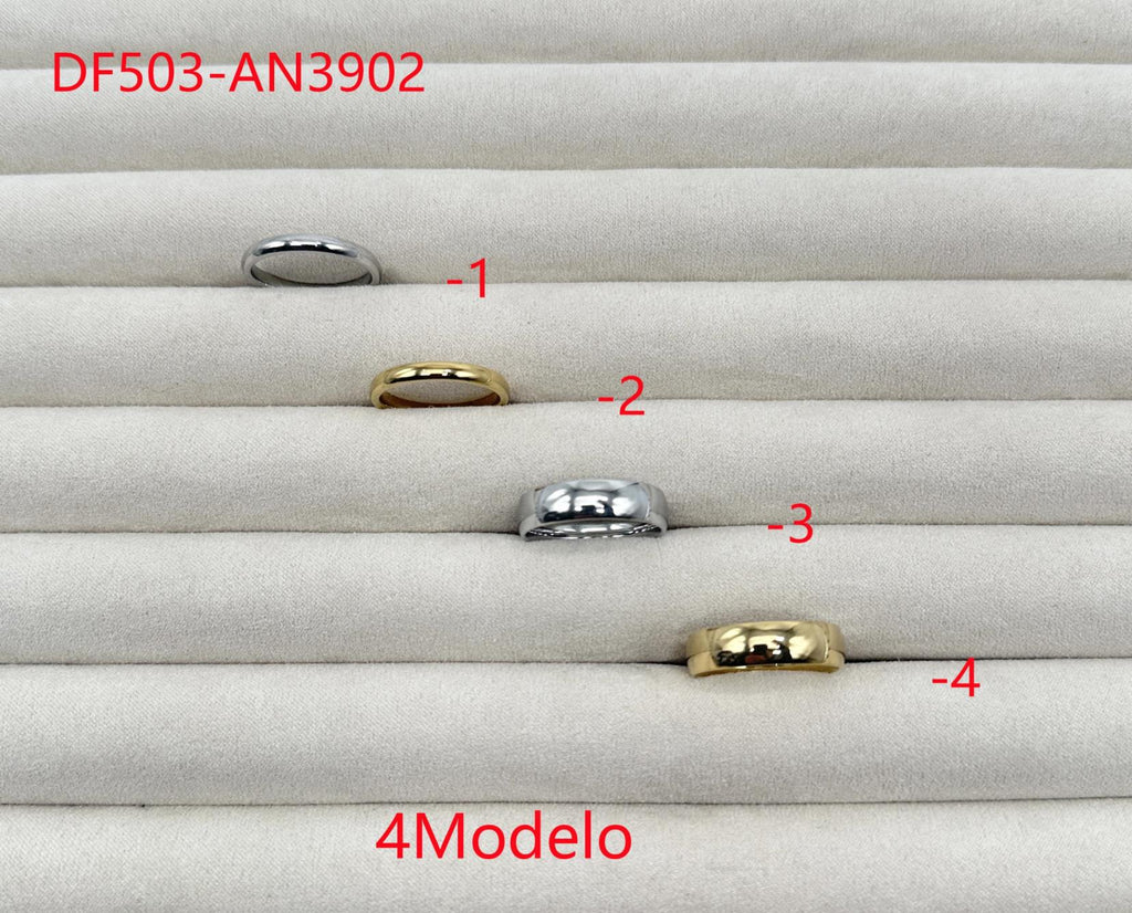 ANEL AÇO PRATA GROSSO DF503-AN3902-3