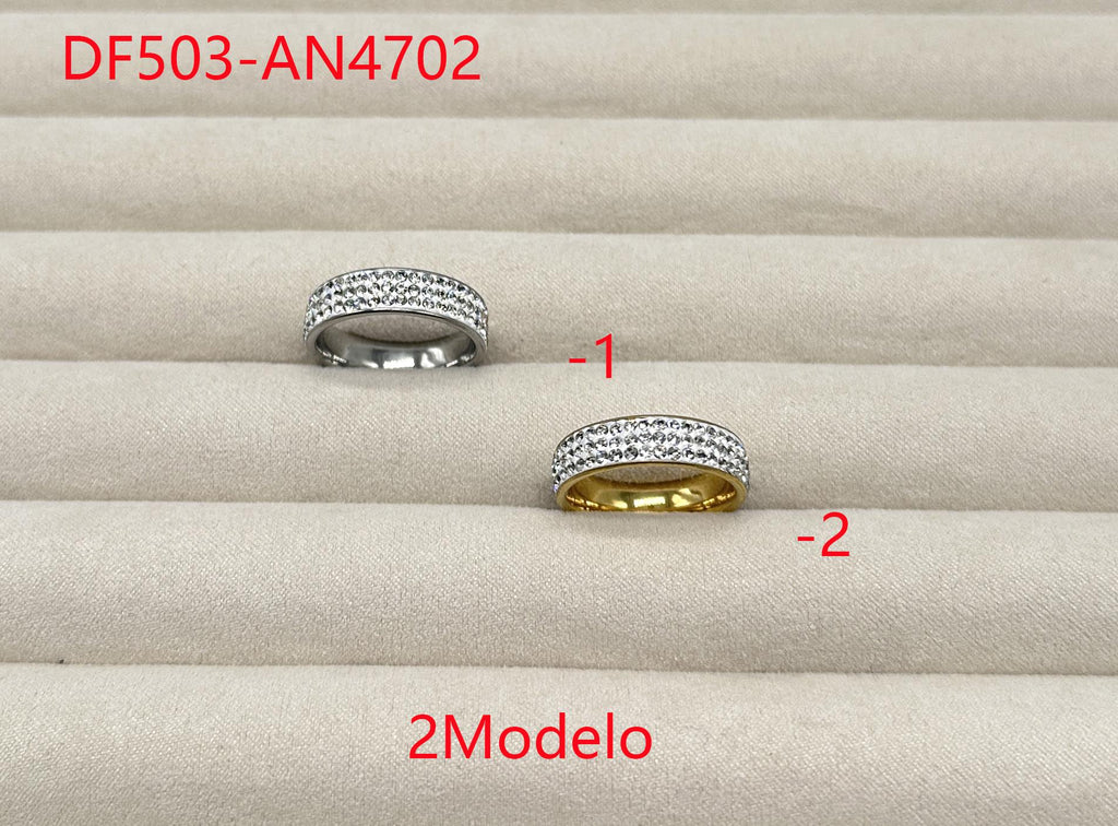 ANEL AÇO PRATA DF503-AN4702-1