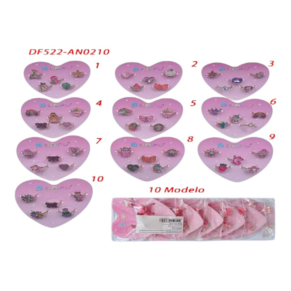 KIT INFANTIL DF522-AN0210-01~10