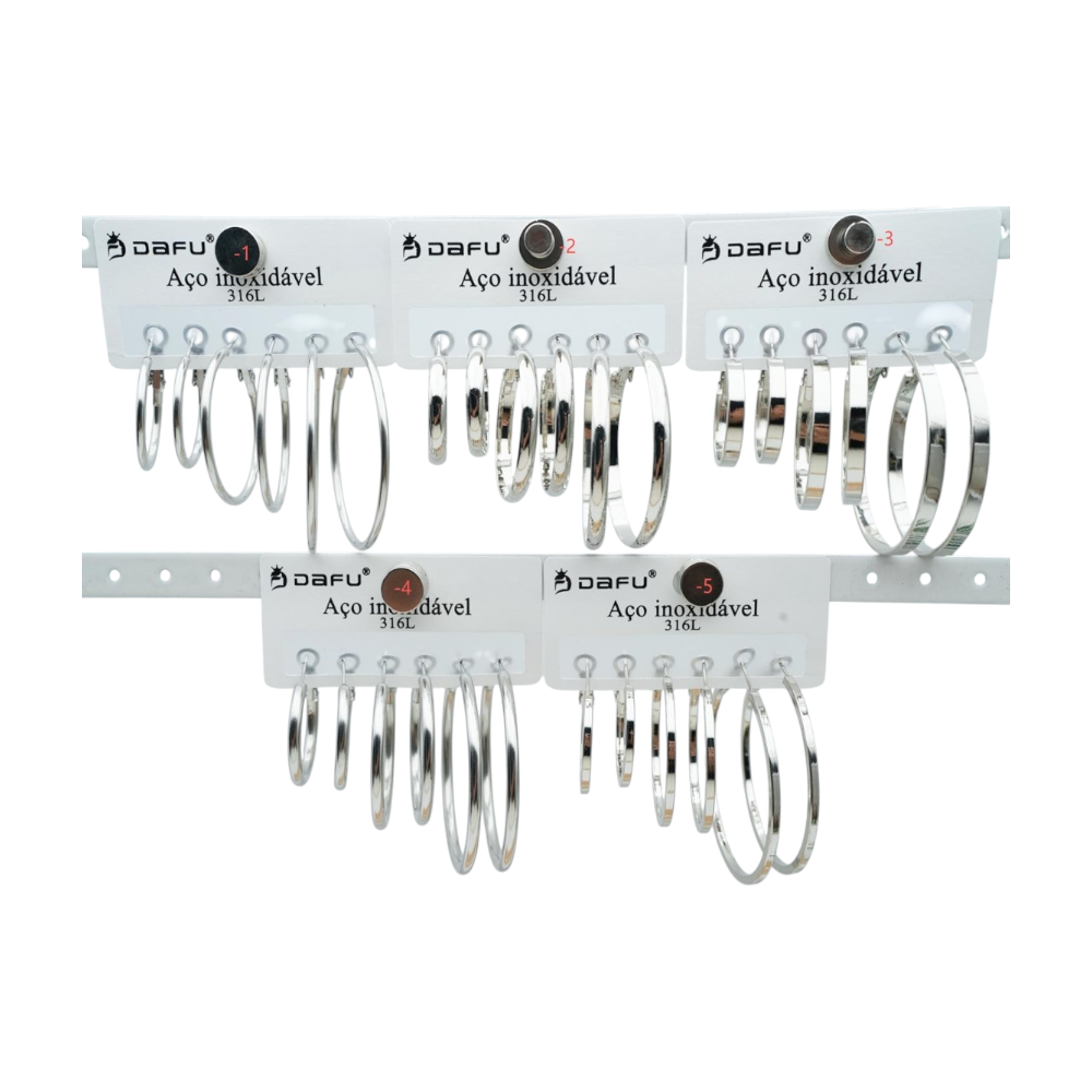 Brinco Aço Inox 356L - DF530-BR1806-1-6