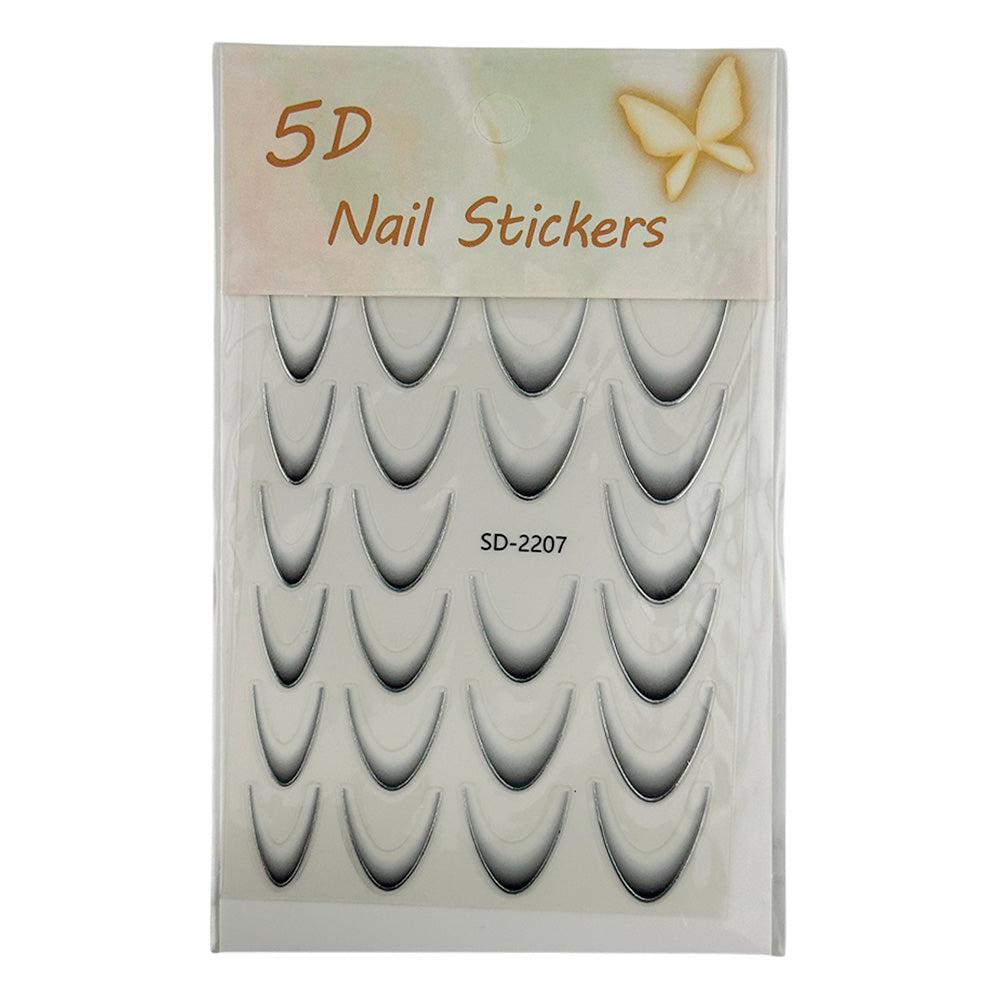 Decoração para Unha Nail Stickers 5D - DF7-GT80-3
