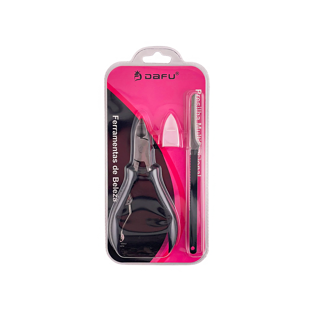 Kit Alicate + Espátula Aço Inox - 376-AT01