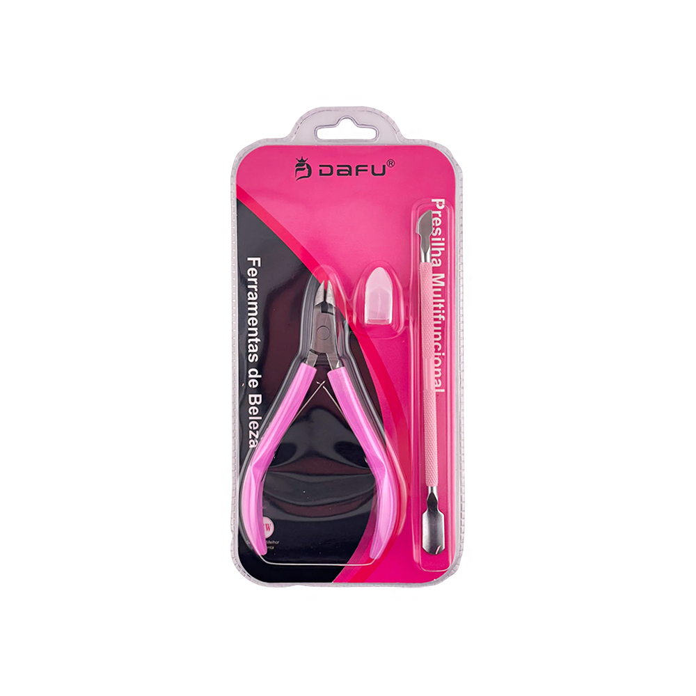 Kit Alicate + Espátula para unha - 376-AT03